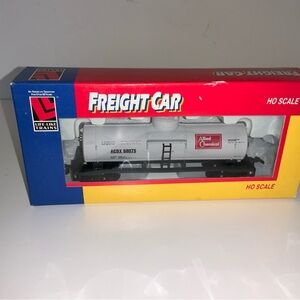 Life Like 21905 Allied Chemical HO Scale Model Train ACDX 68075 Freight Ca